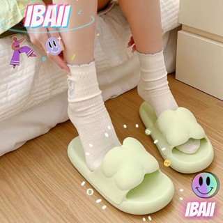 IBAII.  รองเท้าแตะ PVC ในบ้านสี่ใบของผู้หญิงใหม่สำหรับผู้หญิง