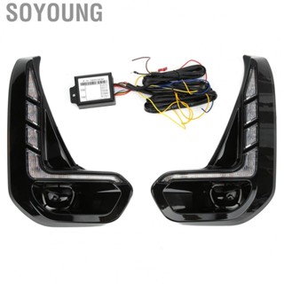 Soyoung Turn Light  Efficient Daytime Running Light Dustproof  for Car Replacement for Hilux Revo 2020‑2021