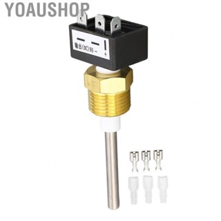 Yoaushop Coolant Level  5‑35VDC 1/2NPT NO Normally Open  Level  Alarm