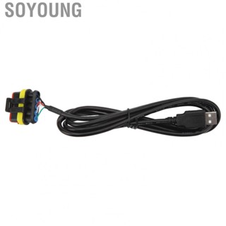 Soyoung Diagnostic Cable  5 Pins Fast Response  USB Diagnostic Line Flexible High Accuracy  for Electric Vehicles