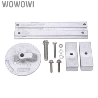 Wowowi Aluminum Anode Kit Bar Aluminum Anode 826134A Chemical Resistant Rustproof for Verado Optimax Outboard