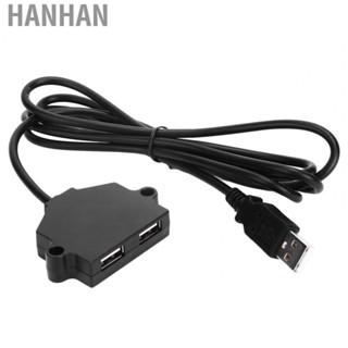 Hanhan Dual USB Charging Socket W/1.5m Cable 5V 1A Multipurpose For Phone  Cam