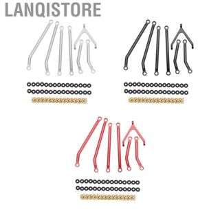 Lanqistore Aluminum Alloy Pull Rods  High Clearance Linkage Tie Rod Kit  for 1/24 Model Car Modification