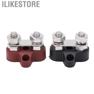 Ilikestore  Power Distribution Terminal  Busbar Junction Post Kit 80A M8 Thread 2pcs  for RVs for Cars