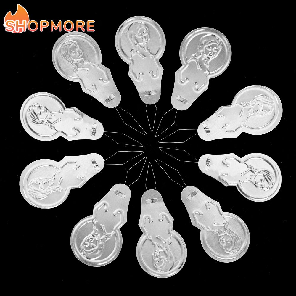 [มหัศจรรย์] คุณภาพสูง อลูมิเนียมอัลลอยด์ DIY เข็มเจาะ / สร้างสรรค์ รูปน้ําเต้า พับเก็บได้ แผ่นด้ายเย็บผ้า อุปกรณ์หมุด