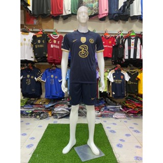 Aชุดกีฬา ชุดบอลทีม. เชลซี 2023-2024 รุ่นใหม่ล่าสุด( เสื้อพร้อมกางเกง)เนื้อผ้าดีใส่สบายราคาถูกๆเลยครับB