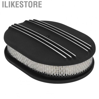 Ilikestore Oval Air Cleaner  Air Cleaner Safe Black Aluminium Alloy High Efficiency  for Dodge