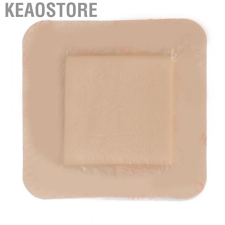 Keaostore Bordered Silicone Gel Adhesive Highly Absorbent Promote Healing Foam Wound Dre