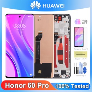 อะไหล่หน้าจอสัมผัสดิจิทัล LCD แบบเปลี่ยน สําหรับ Huawei Honor 60 Pro Honor 60 Pro TNA-AN00