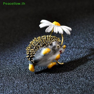 Peacellow เข็มกลัด รูปเม่น ดอกเดซี่น่ารัก เครื่องประดับแฟชั่น สําหรับผู้หญิง TH