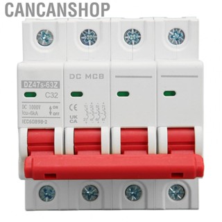 Cancanshop DC Circuit Breaker 6000A Breaking  4P PV Air Circuit Breaker Electromagnetic for Solar Photovoltaic System