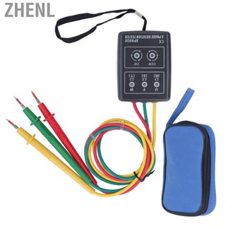 Zhenl Phase Rotation Meter ABS Material  Free Design 5  Indicators 3 Phase