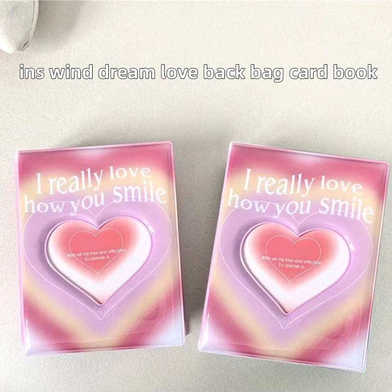 อัลบั้มภาพ 3 นิ้ว Star Idol Photo Sleeves Card Mini Storage Book 20 ชิ้นกระเป๋า Kpop Photocards ผู้ถ