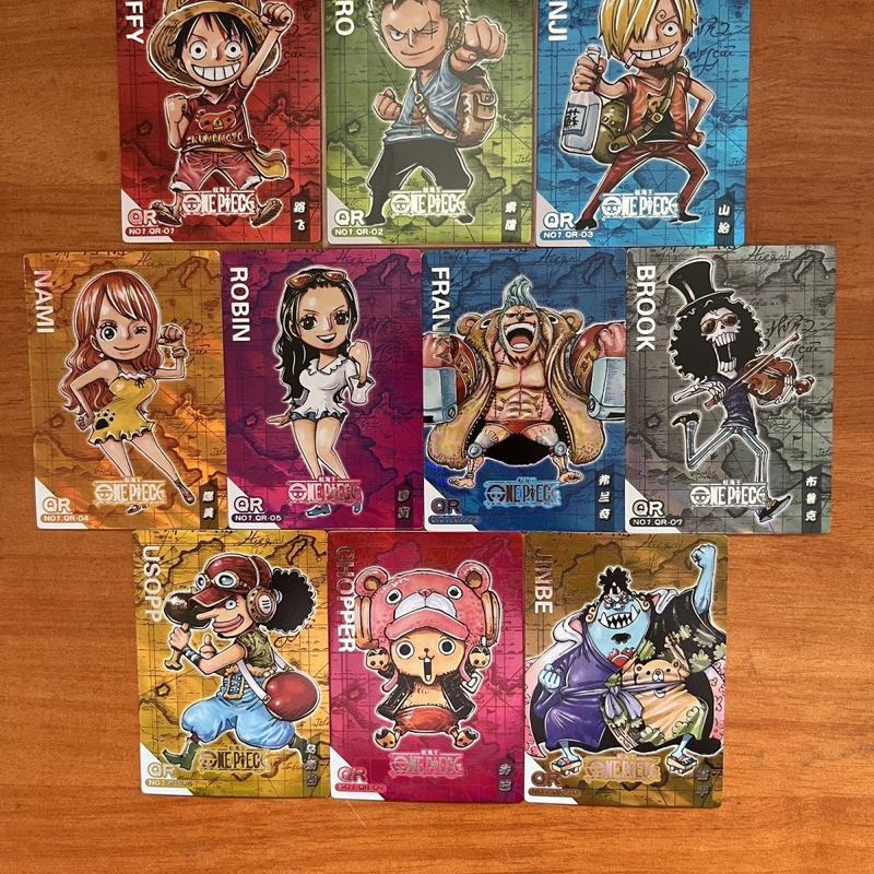 Card Moving Extraordinary 26th Anniversary One Piece First Bullet QR10 แผ่น 1 ชุด