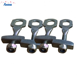 【Anna】Chain Tensioners Chain Adjuster Pull Tight Screw Silver Steel Tightness Adjust