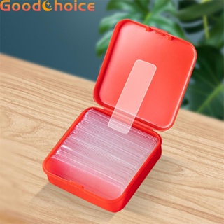 【Good】Double-sided Tape Non-marking Transparent Washable Waterproof 60PCS/Box【Ready Stock】