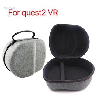 【3C】กระเป๋าเคส Eva แบบแข็ง กันน้ํา สําหรับแว่นตา Quest 2 VR