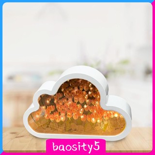 [Baosity5] โคมไฟกระจกข้างเตียง ขนาดเล็ก DIY สําหรับห้องน้ํา โต๊ะ ปาร์ตี้