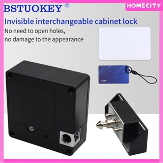 [พร้อม] Smart Drawer Lock Invisible Sensor Lock Intelligent Cabinet Locker Lock Ic Card Drawer Digital Cabinet Stainiess Steel Lock For Cabinet Furniture