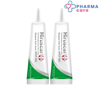 Hiruscar Anti Acne Spot gel 10 g.x2  ฮีรูสการ์ แอนตี้ แอคเน่ เจล  10 กรัม x 2  [PC]