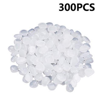 300pcs Outdoor Decorative Artificial Aquarium Pool Night Lighting Waterscapes Glow In The Dark Pebbles