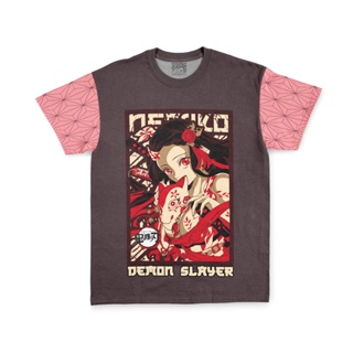 เสื้อยืด พิมพ์ลาย Kamado Nezuko Demon Slayer แฟชั่นสตรีท