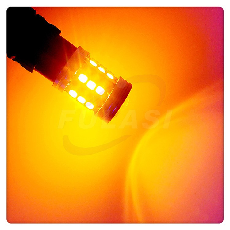 ไฟหรี่+เลี้ยว ขาว+ส้ม//ฟ้า+ส้ม ISUZU D-MAX,TFR,MU-7 (แพ็ค 2 หลอด)ขั้วเขี้ยว 2 จุด (ไม่ใช้กล่องรีเลย์) - รูปที่ 6