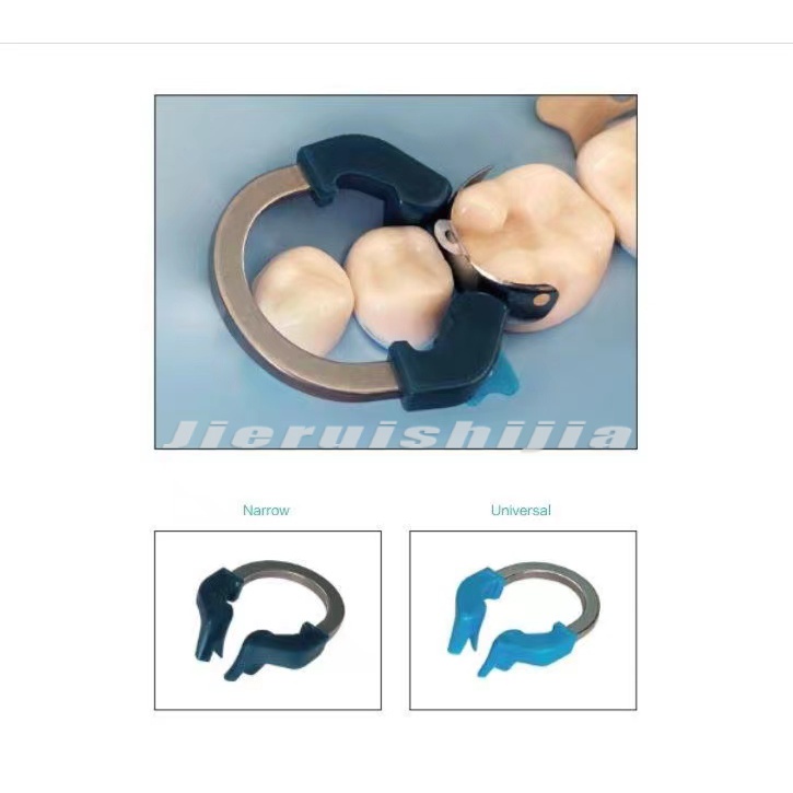 1pc ทนทานทันตกรรม NITI Matrix Bands แหวน Garrison สไตล์ Matrix Clamp คลิปแบ่ง Contoured Matrices เครื่องมือทันตแพทย์