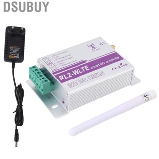 Dsubuy GSM Gate Opener 2 Channel 4G APP  Light 100 - 240V Relay Switch US