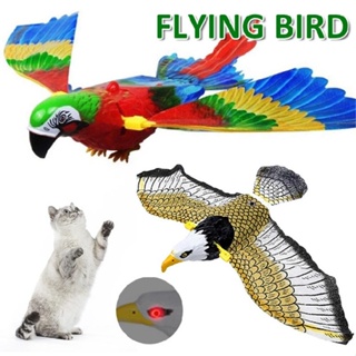 New Teasering Hanging Interactive Cat Toys Simulation Bird Electric Flying Bird