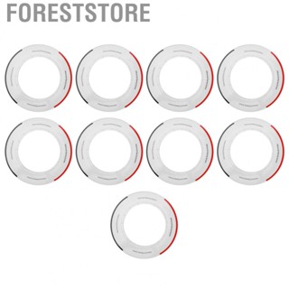 Foreststore 10Pcs Universal Wax Warmer Collar Waxing Machine Cleaning Paper Ring Wax Heater Protective Collar