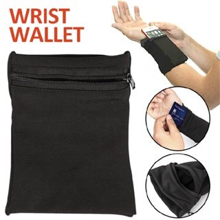 New Pocket Wrist Wallet Pouch Bag Band Zipper for Running Travel Gym Sports