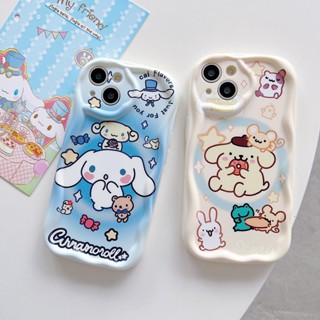 เคสโทรศัพท์มือถือ TPU แบบนิ่ม ลายสุนัขพุดดิ้ง 3D ป้องกันกล้อง สําหรับ iPhone 14 13 12 Pro Max Plus 11 Pom Pom Purin