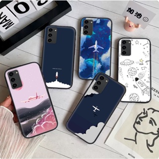 เคสโทรศัพท์มือถือแบบนิ่ม ลายการ์ตูนจรวด 215A สําหรับ Samsung A02S A10 A10S A20 A30 A20S A30S A40S A50 A50S