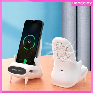 [พร้อม] แท่นชาร์จไร้สายแบบเก้าอี้ 15w สำหรับ Iphone 13 12 11 Xs Xr X 8 Plus Wireless Fast Charging Station ที่วางโทรศัพท์สำหรับ Samsung S20 S10