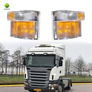 โคมไฟติดมุมด้านข้าง สําหรับรถบรรทุก Scania Truck 114 G400 P400 R420 2 ชิ้น 1387155 1385410