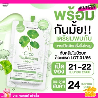 ใหม่ล่าสุด Charming Cica Cream ชามมิ่ง ซิก้า ครีม ใบบัวบก ครีมกู้ผิว สูตร ออแกนิก ผิวแพ้ง่าย ซ่อมผิว ครีมซอง แบบซอง