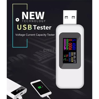 เครื่องวัดแรงดันไฟฟ้าดิจิทัล โอห์ม หน้าจอดิจิทัล ทดสอบ USB สําหรับใช้ในบ้าน