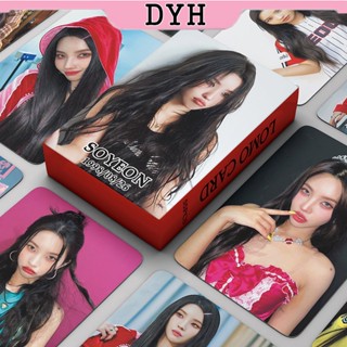 (G)I-DLE Soyeon การ์ด โปสการ์ด I FEEL KPOP LOMO Card 55 ชิ้น/กล่อง