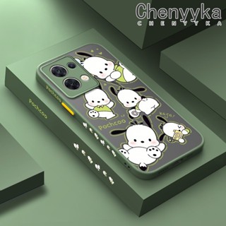 เคสโทรศัพท์มือถือ ซิลิโคนนุ่ม ใส บาง กันกระแทก ลาย Pochacco แฟชั่น สําหรับ OPPO Reno 8 Reno8 Reno 8 Pro 5G