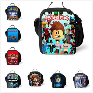 กระเป๋าใส่กล่องอาหารกลางวัน ลาย Roblox super Mary น่ารัก สําหรับเด็ก