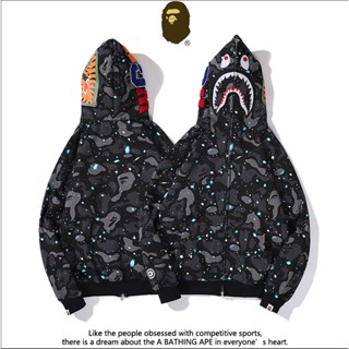 เสื้อกันหนาวแขนยาวลําลอง มีฮู้ด แต่งซิป พิมพ์ลายพราง คุณภาพส…