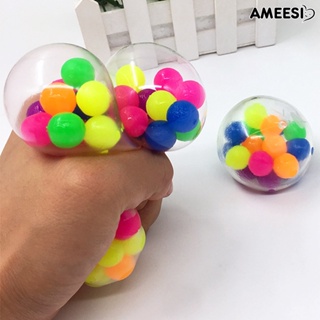 Ameesi ลูกบอลบีบอัด กาวนุ่ม คลายเครียด ของเล่นสําหรับเด็ก