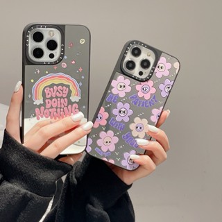 【หน้ายิ้มสายรุ้ง】เคสโทรศัพท์มือถือ แบบแม่เหล็ก คุณภาพสูง สําหรับ iPhone 14 Pro max 13 13 Pro max 14 14Pro 12 12Pro 12 Pro max 13Pro