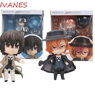 IVANES Bungo โมเดลฟิกเกอร์ PVC รูปสุนัขจรจัด Dazai Osamu 657# 676# สําหรับตกแต่งโต๊ะ