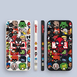 เคสโทรศัพท์มือถือ พิมพ์ลาย Venom Spiderman Deadpool Marvel มีลายด้านข้าง สําหรับ Samsung Galaxy A90 A80 A73 A72 A71 A70 A60 A54 A53 A52 A51 A50 A30 S A42 A40 A34 A33 A32 A32 A31 A30 A24 A23 5G