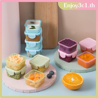 BUBU Baby Mini กล่องเก็บอาหารใสอาหารนมผงการจัดเก็บครัวอาหารเด็กผลไม้ Tupperware LIFE09