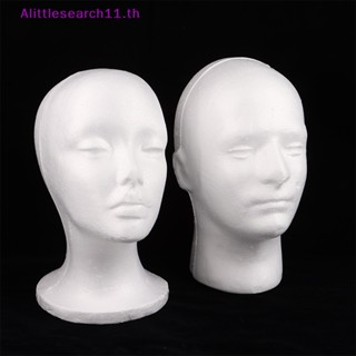 Alittlesearch11 หุ่นหัวมนุษย์ปลอม โฟม สําหรับโชว์วิกผม หมวก แว่นตา