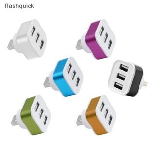 Flashquick อะแดปเตอร์ฮับ USB 2.0 3 พอร์ต พร้อมตัวบ่งชี้ สําหรับแล็ปท็อป และคอมพิวเตอร์ 1 ชิ้น