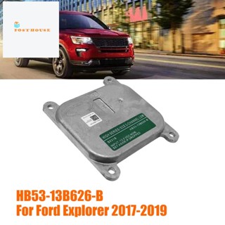 หน่วยควบคุมโมดูลไฟหน้ารถยนต์ HB53-13B626-B สําหรับ Ford Explorer 2017-2019 LDM LED Light Driver Xenon HID Ballast